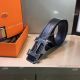 2018 New Hermes Silver and Black Leather Belt - Cool Retro Style (7)_th.jpg